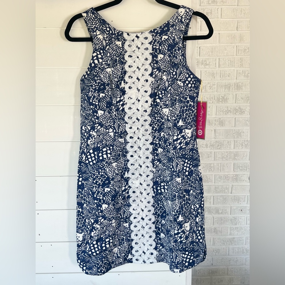 Lilly for Target | Upstream Fish Shift Dress Size 6